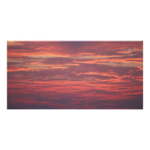 Fire in the sky picture card