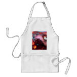 Fire Inside Abstract Art Apron