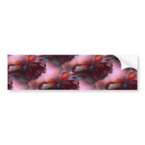 Fire Inside Abstract Art Bumper Sticker