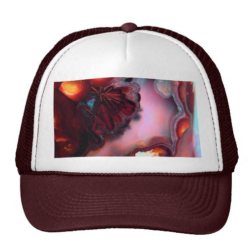 Fire Inside Abstract Art Trucker Hats
