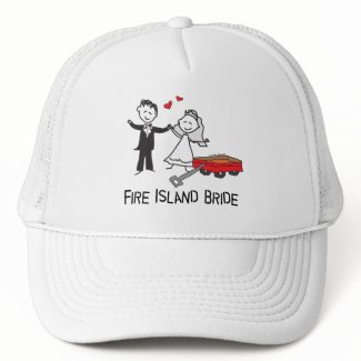 Fire Island Bride hat