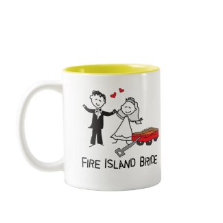 Fire Island Bride mug