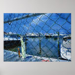 Fire Island Dock Poster