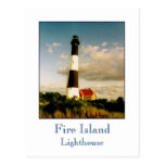 'Fire Island Lighthouse at Sunset' Postcard