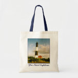 'Fire Island Lighthouse @ Sunset' Budget Canvas Tote Bags