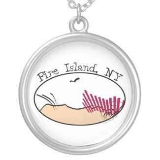 Fire Island necklace