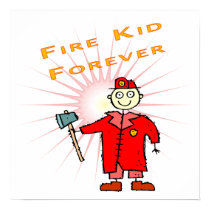 Fire Kid Forever Poster posters by RealSlogans Fire Kid Forever Poster posters