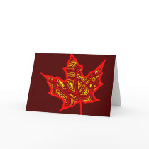 Fire Leaf - Customized cards