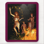 Fire Leap Mousepad mousepads
