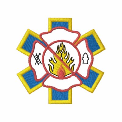Fire Logo Jacket by ZazzleEmbroidery