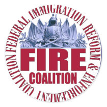 FIRE Logo Stickers by firecoalition FIRE Logo Stickers