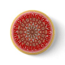 Fire Mandala Button