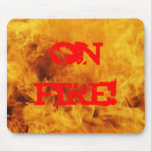 fire mouse mats
