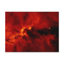 Fire nebula postcards