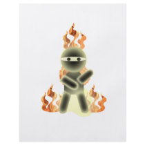 Fire Ninja (by lil kolohe Nick) Flyers