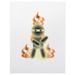 Fire Ninja (by lil kolohe Nick) Letterhead Design
