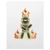 Fire Ninja (by lil kolohe Nick) Letterhead Design