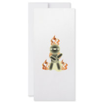 Fire Ninja (by lil kolohe Nick) Custom Rack Cards