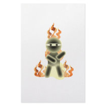Fire Ninja (by lil kolohe Nick) Custom Stationery
