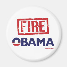 Fire Obama Magnets