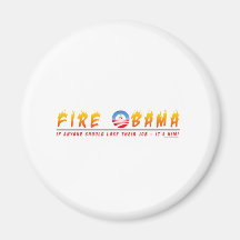 Fire Obama Magnets