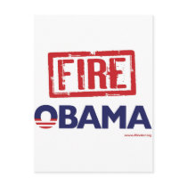 Fire Obama Postcards