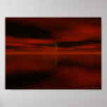 Fire on the Water Print
