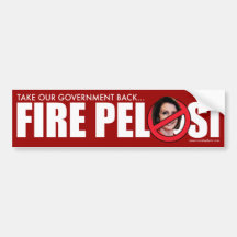 Fire Pelosi Bumper Stickers
