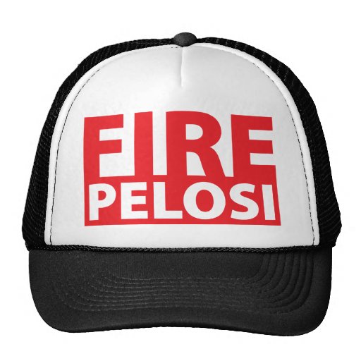 Fire Pelosi Mesh Hats