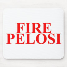 Fire Pelosi Mousepads