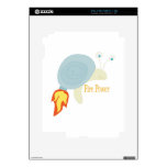 Fire Power Decal For The iPad 2