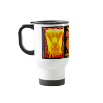 Fire Rabbit travel Cup born 1927,1987 Mug