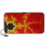 Fire Red Fractal Notebook Speakers Fire Red Fractal Notebook Speakers