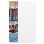 Fire Rescue Boat Hudson River Personalized Stationery