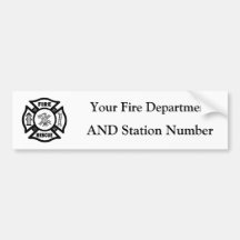 Fire Rescue Bumper Stickers