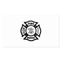 Fire Rescue Business Cards