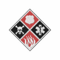 Fire, Rescue, Ems embroidered shirts