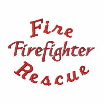 Fire, Rescue, Firefighter-SweatShirt-Zip embroidered shirts
