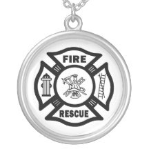 Fire Rescue Custom Necklace