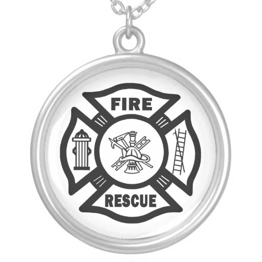 Fire Rescue Custom Necklace