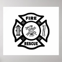 Fire Rescue Posters
