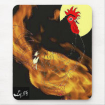FIRE ROOSTER mousepads