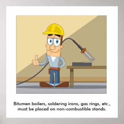 Soldering Safety Poster