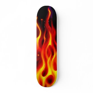 FIRE Skate Deck skateboard