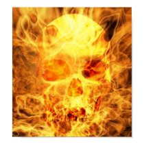 fire skull1 posters by rhackett fire skull1 posters