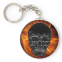 Fire Skull keychains