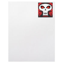 Fire Skull Customized Letterhead
