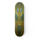 Fire Skull Skate Board
