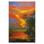 Fire Sky Sunset Customized Stationery