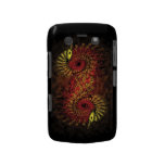 Fire spiral fractal pattern casemate cases